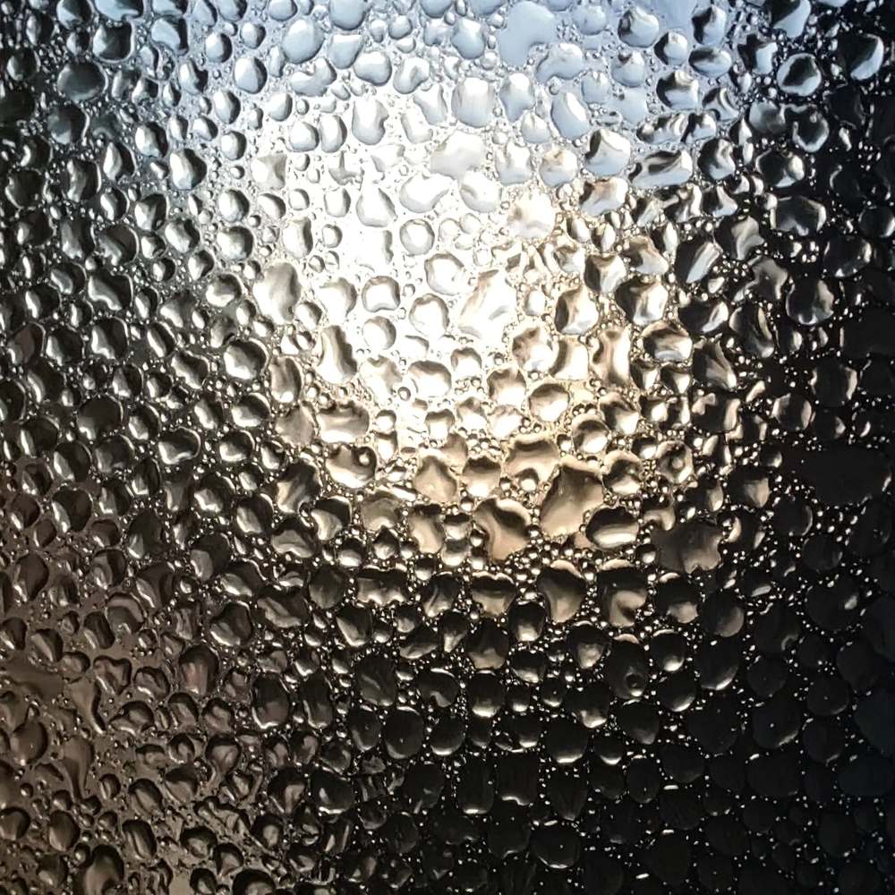 無数の水滴
